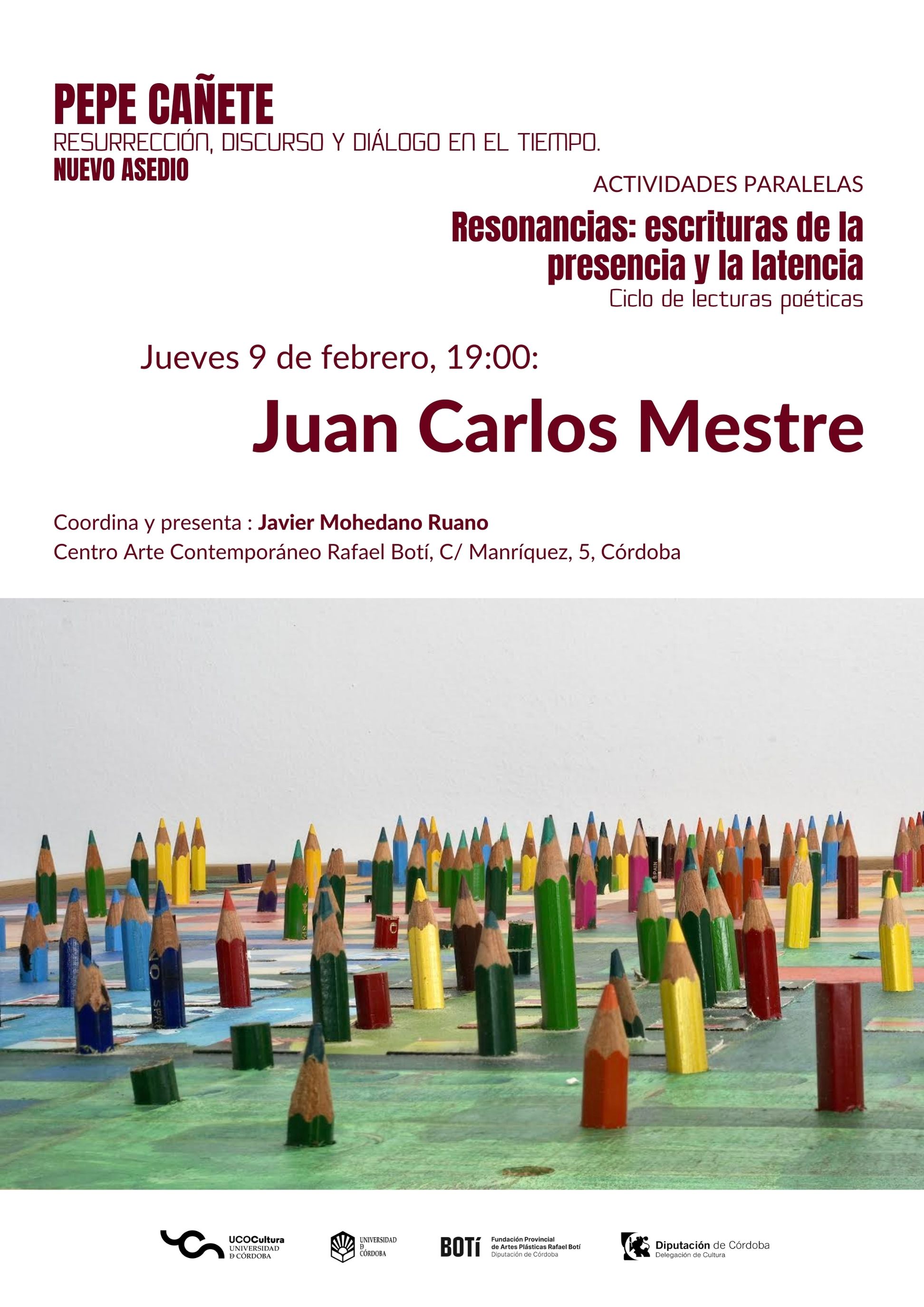 Juan Carlos Mestre cartel