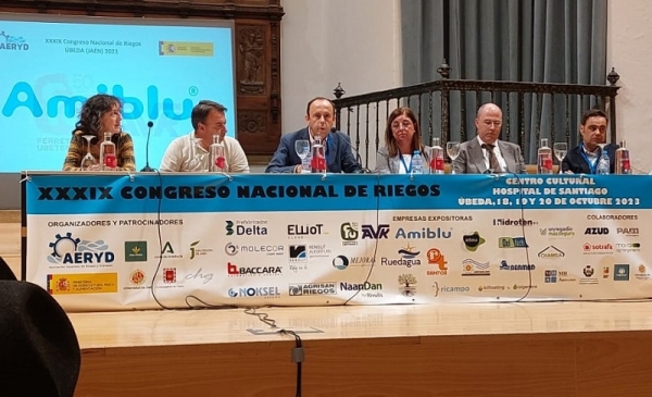 Imagen del 39 Congreso Nacional de Riegos o