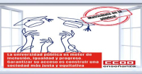 Imagen que representa la necesidad de luchar por mantener una educación páblica de calidad