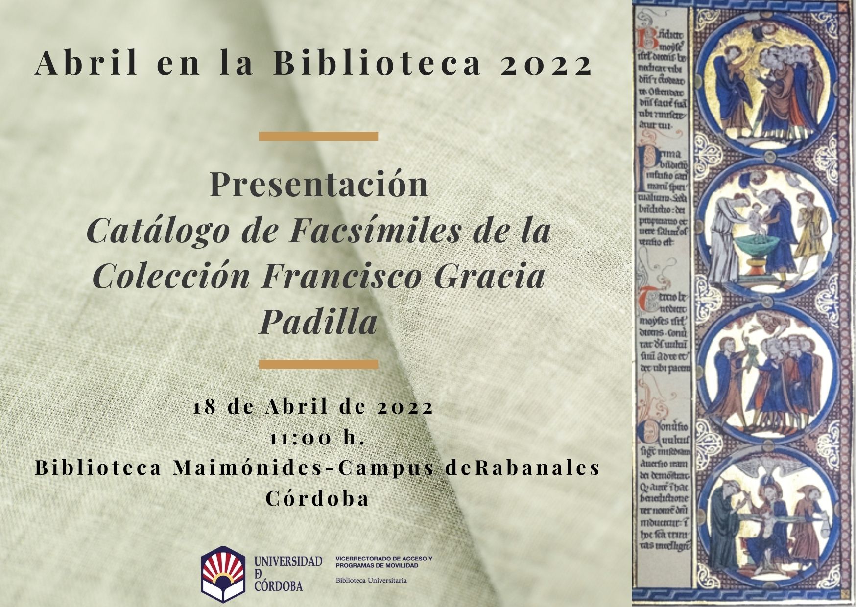 Abril en la Biblioteca 2022 1Facs