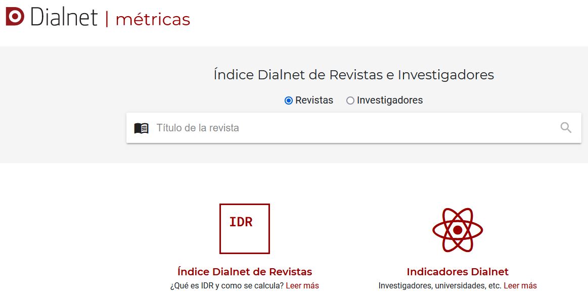 Dialnet mtricas