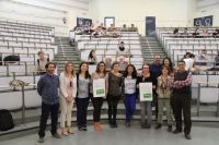 Autoridades y organizadores del congreso en la presentación