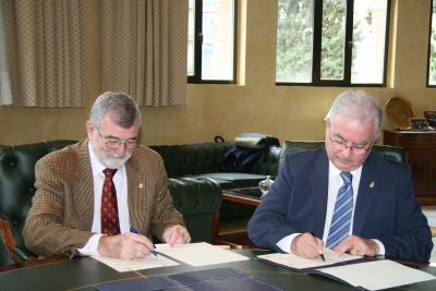 Jose Manuel Roldán (izq) y Antonio Marín