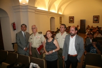 Autoridades, en la inauguración del curso