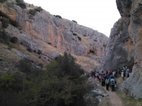 Un momento de la visita al Parque Natural y Geoparque de las Sierras Subbéticas