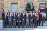 Foto de familia de asistentes a la reunión de RedEmprendia, celebrada en Córdoba