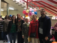 Rosario Mérida, vicerrectora de Políticas Inclusivas y Vida Universitaria, junto a organizadores  y participantes en el evento