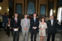 Autoridades presentes en el acto