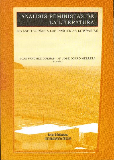 Anlisis feministas de la Literatura, nuevo libro del Servicio de Publicaciones de la UCO
