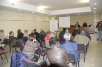 Un momento de la apertura de curso de la Cátedra Intergeneracional en Castro del Río.