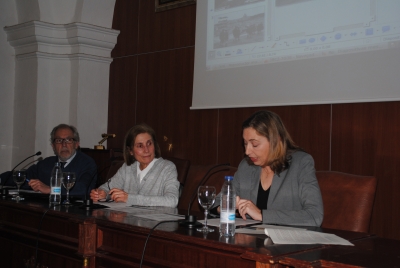 Pedro Poyato, M Dolores Muoz y Carmen Blanco