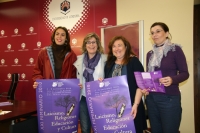 Lourdes y Rafaela Pastor, Soledad Pérez y Eva María Fernando