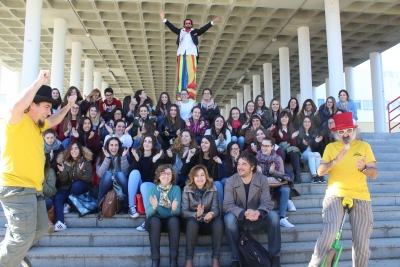 Presentacin de Circuni frente a la Facultad de Ciencias de la Educacin