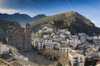 Recreación virtual de la iglesia de Santa María de Cazorla