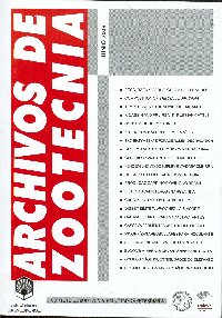 Nuevo nmero  (218) de Archivos de Zootecnia