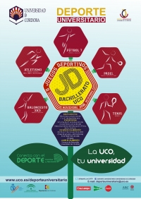 Cartel anunciador de los juegos