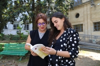 Las investigadoras Celia Prados y Alicia Cárdenas, autoras del trabjajo