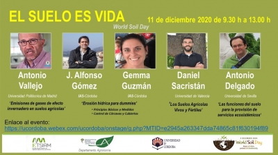 Cartel de la Jornada 'El suelo es vida'